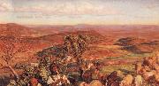 William Holman Hunt The Plain of Esdraelon from the Heights above Nazareth oil painting